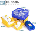 Hudson Exchange 7-1/2" x 4" x 3" Plastic Stackable Storage Bin and Hanging