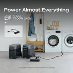 EF ECOFLOW Portable Power Station 3600Wh DELTA Pro, 120V AC Outlets x 5 - Image 9