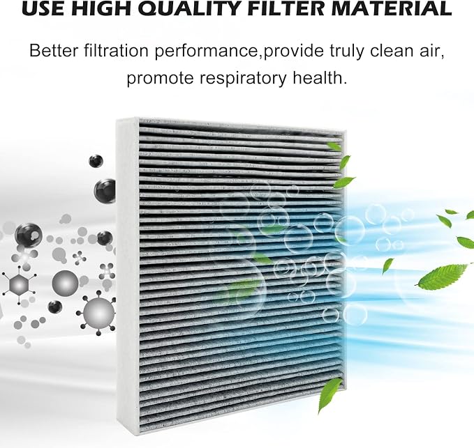 2Pcs Capume for Cabin Air Filter JM133 Fits for 2021-2025 Elantra, 2022-2024 - Image 2