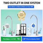WINGSOL Integrated Reverse Osmosis Water Filter, NSF/ANSI 42/53/58, Dual Outlet - Image 3