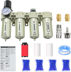 1/2" NPT Industrial Grade 4 Stage Air-Dryer-for-Compressor, by Variousaccessoriesavailable