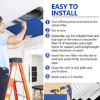 Ubeesize Reusable Air Filter 20x30, Furnace Filters Cut to Fit Air Conditioner - Image 7