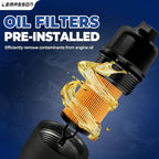 Upgrade Aluminum Engine Oil Cooler Oil Filter Housing - Image 5