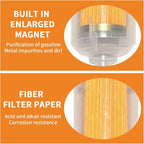 2 Pcs Motorcycle Fuel Filter, High Flow Inline Diesel Gasoline Fuel Filter - Image 6