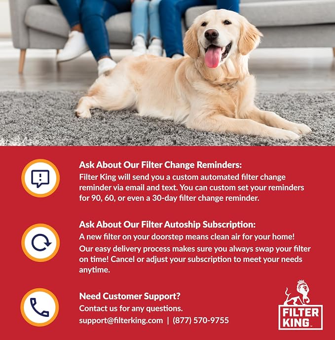 Filter King 13x18x1 Air Filter | 6-PACK | MERV 11 HVAC Pleated A/C Furnace - Image 5