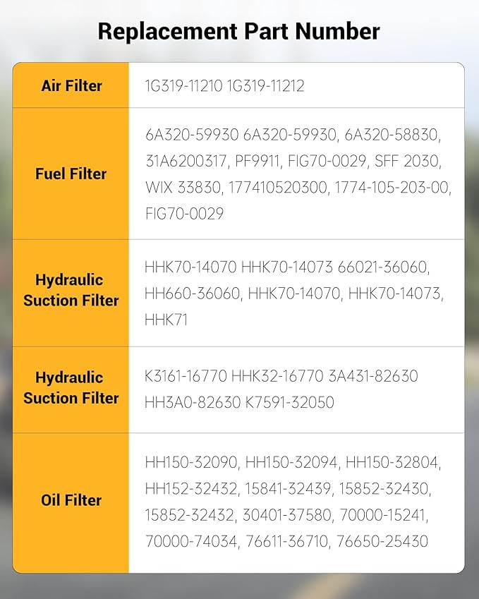 77700-05389 Maintenance Filter Kit Fit - Image 6