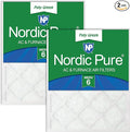 Nordic Pure 20x30x1 Poly Green MERV 6 AC Furnace Air Filters – Reduces Dust by NordicPure