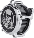 Motorcycle Air Filter Skull Style Air Cleaner - Image 4