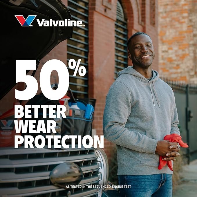 Valvoline MaxLife High Mileage Full Synthetic 5W-20 Motor Oil 5 Quart - Image 4