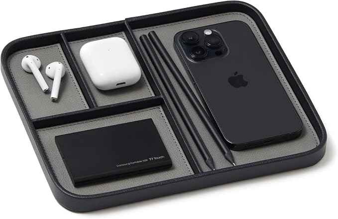 Nordik Leather Valet Tray