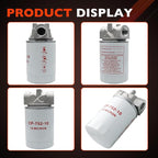 Spin-On Hydraulic Oil Filter Assembly 10 Micron - Image 6