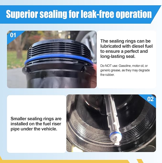 iFJF TP1015 Fuel Filter and 134001 Housing Cap Replacement - Image 9