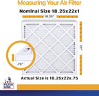 Filter King 18.25x22x1 Air Filter | 6-PACK | MERV 13 HVAC Pleated A/C Furnace - Image 2