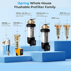 iSpring WSP-200SL Reusable Whole House Spin Down Sediment Water Filter - Image 8