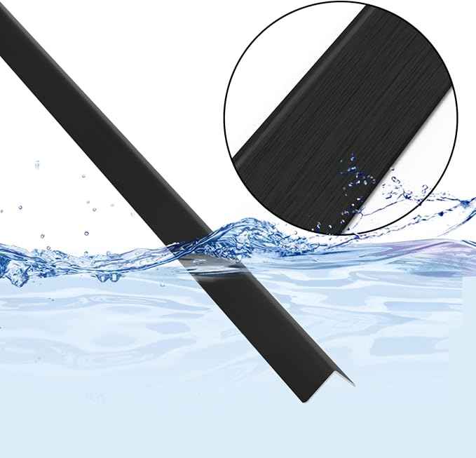 5pcs 48"L*1.42"W Aluminum Self-Adhesive Wall Corner Protectors, Wall Furniture