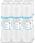 Membrane Solutions Grooved Sediment Water Filter Cartridge, 5 Micron Whole by MembraneSolutions
