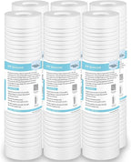 Membrane Solutions Grooved Sediment Water Filter Cartridge, 5 Micron Whole by MembraneSolutions