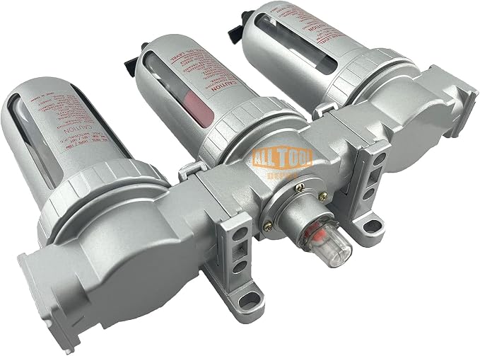 1/4" NPT MID FLOW 3 Stages Filter Coalescing Desiccant Dryer System - Image 4