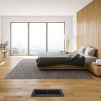 VOISEN Floor Register 4x10, 6 Pack Black Floor Vent Covers, Heavy Duty Steel - Image 9