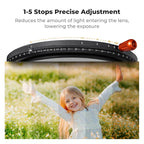 K&F CONCEPT 72mm Black Diffusion Mist Effect 1/4 & Variable ND2-32 & Circular - Image 5