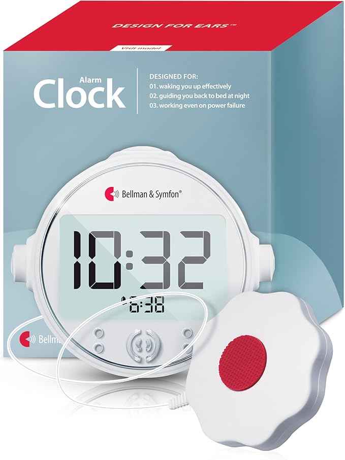 Bellman & Symfon Vibrating Alarm Clock Pro
