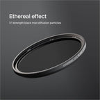 Urth 55mm Ethereal Black Mist ¹⁄₁ Diffusion Lens Filter - Image 2