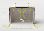 Joseph Joseph Stack Kitchen Food Intelligent Waste Compost Caddy Recycling Bin - Image 4