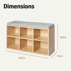 Amazon Basics Shoe Storage Bench