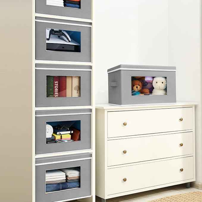 10 Pcs Fabric Storage Bins