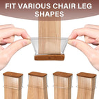 Chair Leg Floor Protectors Rectangle Chair Leg Protectors - Image 6