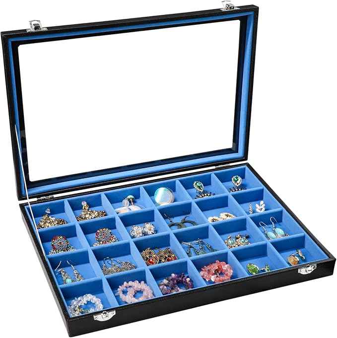 Stratalife Earring Organizer Jewelry Tray