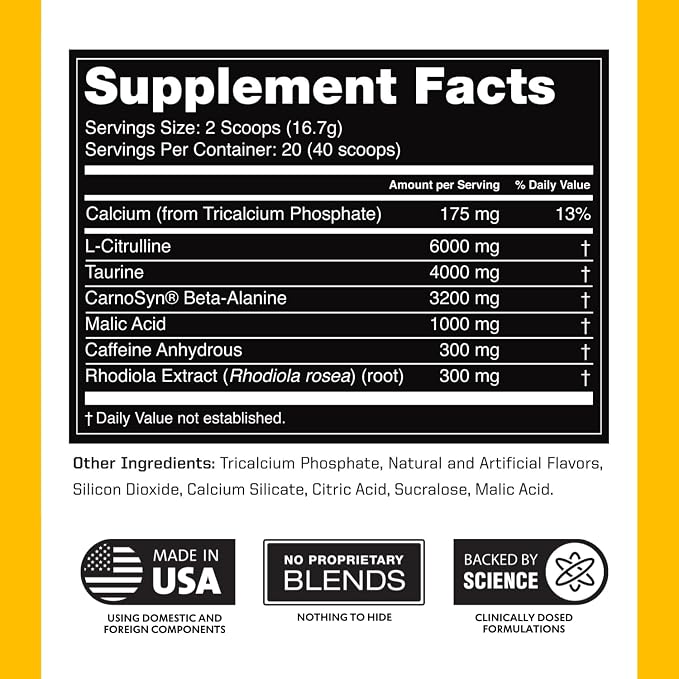Outwork Nutrition Preworkout for Men & Women - Image 8
