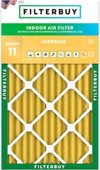 Filterbuy 14x24x2 Air Filter MERV 11 Superior Pet & Allergy Defense, by Filterbuy