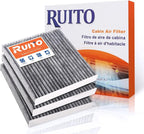 RUITO Cabin Air Filter, Compatible by RUITO