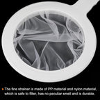 PATIKIL 9"x6" Food Filter Strainer, 80 Mesh Kitchen Mesh Filters Strainers Fine - Image 4
