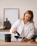 Veken Coffee Canister with Window, Airtight Stainless Steel Kitchen Food - Image 8