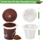 Aussen Disposable Coffee Paper Filters Replacement Kerig Filter Fit All Keurig - Image 3