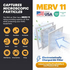 BNX TruFilter 16x24x1 Air Filter MERV 11 - Image 3