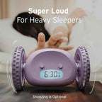 CLOCKY Alarm Clock on Wheels – Loud Rolling Alarm Clock