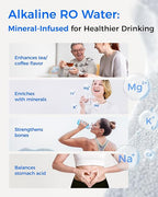 Waterdrop WD-T4-A Alkaline pH+ Reverse Osmosis Water Filter, NSF/ANSI 372 - Image 6