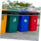 9pcs Trash Can Classification Stickers Recycling Labels - Image 9