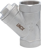 UNOX 1 1/4" Y-Type Stainless Steel Industrial Strainer - Image 2