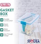 Sterilite 12-Pack Gasket Box, Weather-Resistant Storage Bins - Image 2