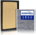 Cabin & Engine Air Filter Kit for 2013-2018 Rav4 2.5L by E-LONGWELL