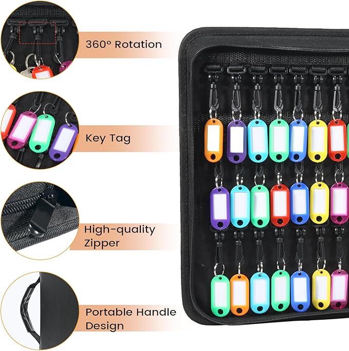 Zippered Key Case Organizer - Image 6