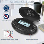 DreamSky Vibrating Alarm Clock for Heavy Sleepers