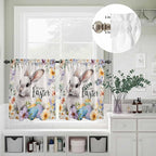 Happy Easter Kitchen Curtains Set 3 Piece - Image 5