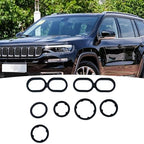 9Pcs Engine Oil Filter Housing O Ring Seal Kit 68191356AA Replacement - Image 2