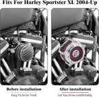 HDBUBALUS Motorcycle CNC Spike Air Cleaner Air Filter Intake System Filter - Image 3