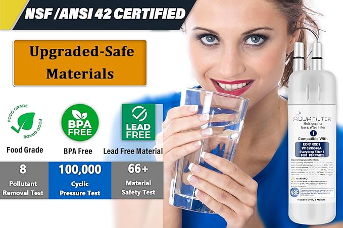 FILTER1 W10295370 A Refrigerator Water Filter Replacement Compatible - Image 4